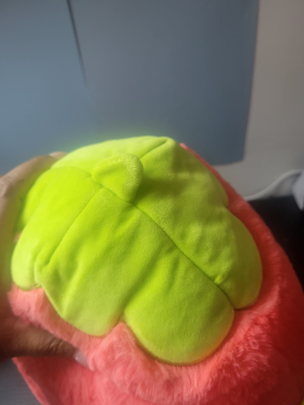 Squishmallows Coral-Red Plush Strawberry Pillow with Pink Tag - Picture 5 of 10